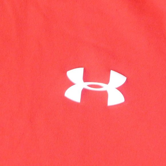 Under Armour Mens Large Short Sleeve Red T-Shirt - Picture 2 of 5